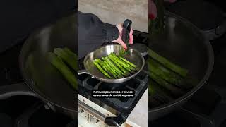 Comment cuisiner des asperges à linox [upl. by Antons]