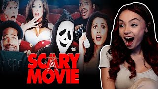 SCARY MOVIE is INSANE 2000 First Time Watching REACTION [upl. by Hildie]