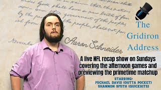 NFL Week 1 Live Recap The Gridiron Address [upl. by Akihsat]