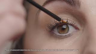 How To Apply NuCil Eyelash Enhancing Serum [upl. by Ennadroj]