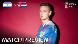 Ragnar Sigurdsson Iceland  Match 7 Preview  FIFA World Cup™ [upl. by Yduj]