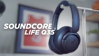 UNBOXING The SOUNDCORE Life Q35 Crazy Value for the Price [upl. by Nnylatsirk]