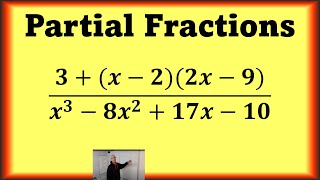 Partial Fractions Decomposition with Synthetic Division [upl. by Jessa]