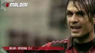 Paolo Maldini Top 10 Goal The Best Defender quotAc Milan Legendquot [upl. by Ellord]