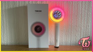 TWICE CANDYBONG ∞ Lightstick Unboxing [upl. by Nyleimaj]