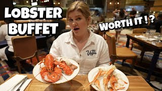 I Tried Palms 65 All You Can Eat Lobster amp Crab Buffet in Las Vegas [upl. by Aleafar]