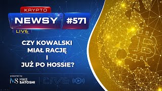 CZY KOWALSKI MIAŁ RACJĘ I JUŻ PO HOSSIE CO ZROBI BITCOIN [upl. by Rehteh]