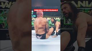 Three Big Match Happening At Next Wrestlemania 41 wwe shorts romanreigns therock shortsfeed [upl. by Euh]