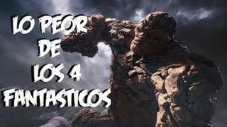 Lo Peor de Los 4 Fantasticos  Escenas Ridículas [upl. by Brian]