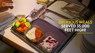 Delicious Meals Served 35000 Feet High  India’s Mega Kitchens  Full Episode  S01E04 [upl. by Edya]