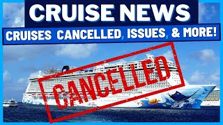 CRUISE NEWS Royal Caribbean Propulsion Issues NCL Cancels 3 Months of Cruises Carnival VIFP [upl. by Kallick]