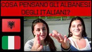 COSA PENSANO GLI ALBANESI DEGLI ITALIANI [upl. by Olathe]