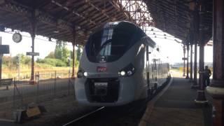 TER Bordeaux  La Rochelle en Gare de Rochefort [upl. by Faxen]