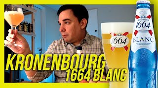 🍻KRONENBOURG 1664 BLANC🍻  SOMI BEERCAST  REVIEW [upl. by Dorrahs]