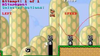 Infinite Mario AI  Long Level [upl. by Idden327]