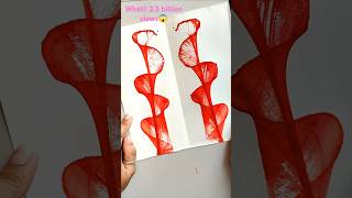 How to paint a flower with acrylic color easy  flower painting easy satisfying [upl. by Conyers]