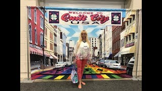 Quilt show AQS Paducah KY 2019 [upl. by Aerdnek320]