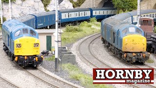 HM161 Bachmann Class 40 with DCC sound [upl. by Ahsiened]