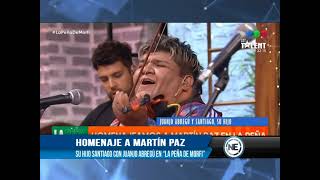 Homenaje a Martín Paz en TELEFE [upl. by Rubinstein]