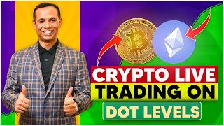 CRYPTO LIVE TRADING WITH OPTION CHAIN EP7 livetrading DELTAEXCHANGE cryptocurrency [upl. by Gievlos]