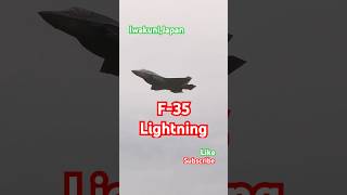 岩国基地🇺🇸F35 f35b f35lightning afterburner lockheedmartin yamaguchi iwakuni takeoff respect [upl. by Paddie]