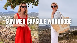 SUMMER CAPSULE WARDROBE 2024  15 Timeless and Elegant Outfits [upl. by Nwatna256]