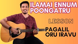 Ilamai Enum Poongaatru guitar chords  Pagalil Oru Iravu  Ilayaraja [upl. by Eulalee]