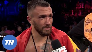 Vasiliy Lomachenko on Beating Commey Wants George Kambosos Jr Says quotI Will be Undisputed Champion [upl. by Airyt]