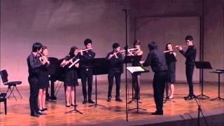 CU Flute Ensemble for Danse des Mirlitons from The Nutcracker Pyotr Ilyich Tchaikovsky [upl. by Senskell]