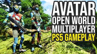 Avatar Frontiers of Pandora Co Op Gameplay On PS5  Open World Exploration Avatar Co Op Gameplay [upl. by Malachi]