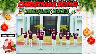 🎄Christmas Dance Party Songs Medley 2023  Nonstop Christmas Dance Party [upl. by Enyalb]