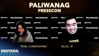 Gloc9 Yeng Constantino  Paliwanag Virtual Presscon [upl. by Clementina]