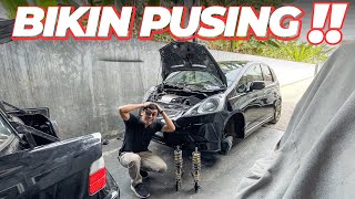 Jazz Type R Rusak  CARVLOG INDONESIA [upl. by Llerud]