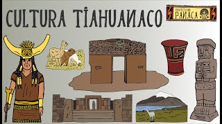 La cultura Tiahuanaco en 9 minutos  Culturas Preincas [upl. by Ilahtan344]