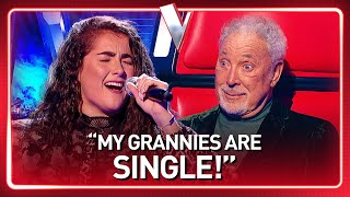 Sir Tom Jones SPEECHLESS over surprising PROPOSAL on The Voice  Journey 220 [upl. by Rissa]