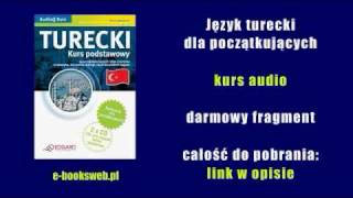 Język turecki dla początkujących  kurs audio [upl. by Nonnel]