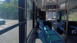 Norwalk Transit District Brand New Bus 245 Ride on Highland SNRR Shuttle Route [upl. by Aihseit]