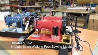 Ultrafeed Walking Foot Sewing Machine Series Overview Pre 2017 Series [upl. by Ahsinrat]