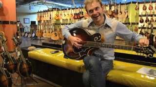 Chris Thile plays a Gilchrist Model 5 Mandocello [upl. by Marjory]