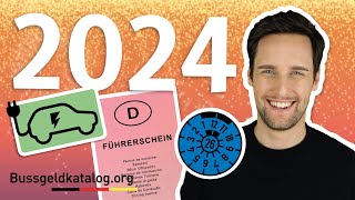 Was ändert sich 2024 im Verkehrsrecht 📅 🎉 Das solltet ihr wissen [upl. by Levine]