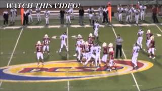 Jake Gervase Defensive Highlight Video Davenport Assumption Class of 2014 [upl. by Adelind]