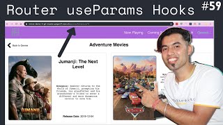 useParams Hooks in React Router in Hindi in 2020 57 [upl. by Washington]