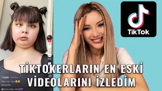 TİKTOKERLARIN İLK VİDEOLARINI İZLEDİM [upl. by Rennold]