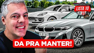 10 CARROS DE LUXO BARATOS E FÁCEIS DE MANTER [upl. by Pierrepont]