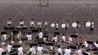 EHS Drumline Cadences  2016 EHS Band Camp [upl. by Nylak]