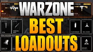 WARZONE Top 5 BEST META LOADOUTS Best Weapons Setups [upl. by Sihon]