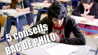 BAC PHILO 5 conseils [upl. by Idnod]