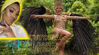 Brazilian Samba Dance  BASIC STEPS Tutorial by Ana Arruda [upl. by Hermione]