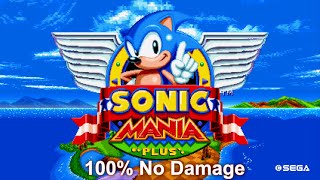 Sonic Mania Plus  100 Full Game Walkthrough  Mania amp Encore Mode No Damage [upl. by Adnolaj]