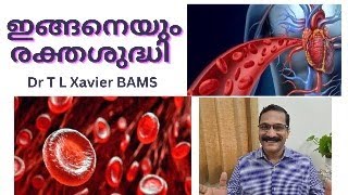 രക്തശുദ്ധി  Ayurvedic Blood Cleansing Explained  Dr T L Xavier [upl. by Emlen]